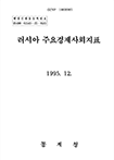 러시아 주요경제사회지표(1995)